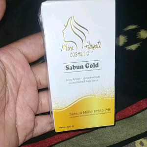 Sabun Gold MH Mira Hayati: Skincare BPOM 100% Original