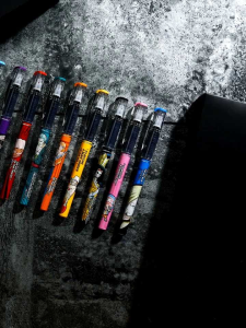 One Piece Blind Box Pen（Buy 3 Free1）海贼王盲盒笔晨光航海王联名限定黑金路飞卡通动漫潮玩盲盒