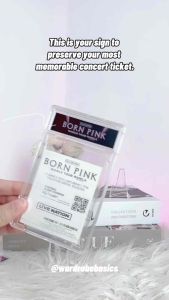 BINI Biniverse Concert Ticket Case Ticket Frame Ticket Holder