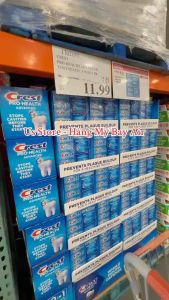 [ĐỦ BILL STORE + AIR] Kem đánh răng Crest Pro Health Advanced Whitening 164g của Mỹ