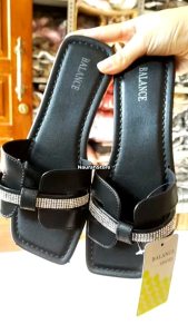 Sendal Slop Wanita Balance 2689 1 Sandal Slop Karet Kualitas Import Jelly Rubber Lentur Empuk Nyaman