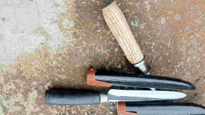 3 pcs pisau dapur bahan baja hss super pisau potong daging sayur buah