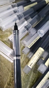 Sign Pen 0.5mm Black Straight Liquid Ink Smooth & Quick Dry 3pcs 6pcs & 12pcs Repack
