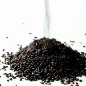 LK Herbs & Spices Black Sesame Seeds | Premium Whole Sesame Seeds | For Sushi Baking Desserts & Asian Cuisine | Resealable Pouch 50g