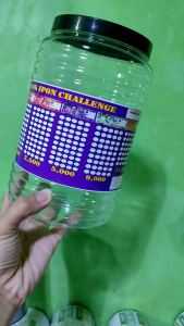 60k jar Alkansya Ipon challenge color Violet