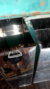 Dandang Panci Odeng Shabu Shabu 2 Loyang Kuah Tidak Tercampur UK P35 L24 T35cm