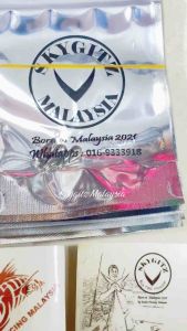 SKYGITZ MALAYSIA Tungsten Drop Shot Weight Tear Drop Sinkers 3pcs per pack BATU LADUNG TUNGSTEN