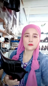 sepatu pantofel kulit cowoberkualitas mutu terjamin buat ngantor buat pesta sol karet TPR sepatu fantofelsepatufantofel model keren anti ngelotok anti slip