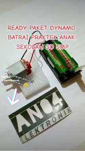 PAKET DYNAMO DINAMO BATERAI DYNAMAX PRAKTEK ANAK SEKOLAH TIPE X TRONDOL