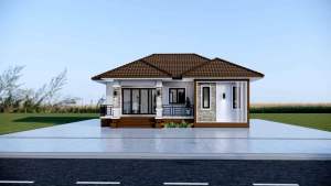 แบบบ้านปั้นหยา 1 ชั้น