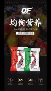 Kagayaki Premium Hi-Spirulina Koi Fish Food Large Floating Pellets 10kg