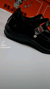 รองเท้านักเรียน PS.Junior รหัสJF-41A1 รุ่น สวยซ่อนสูง by Pan-รุ่นใหม่ 2025.พร้อมส่ง