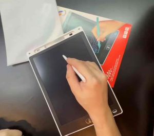 10 Inch LCD Panel Writing Tablet Digital Drawing Graphics Handwriting Pads Colourful Screen Portable Size For Kids