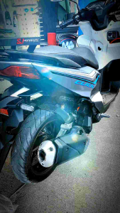 SJ MONORACK For Honda Click 160 Stay Grab Bar Plated Type Heavy Duty Powder Coated Lifetime Warranty