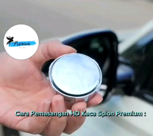 2 PCS HD Kaca Spion Mobil Cermin HD PREMIUM AUTO CARE Blind Spot Mirror / 360° Rearview Car Mirror