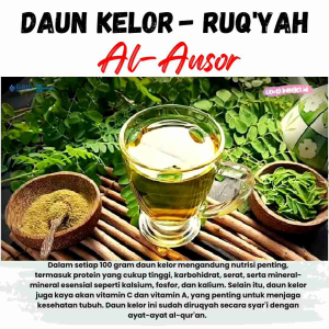 Teh Herbal Daun Kelor Al-Ansor Banten 50gr