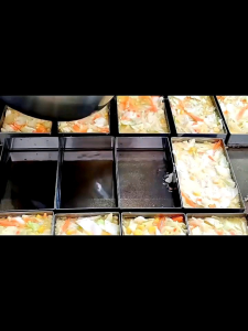 Cetakan pancake sayuran bata taiwan kue kentang persegi panjang /Cetakan gulungan daging panggang telur tebal cincin Mousse kue / Ring Cutter persegi panjang bahan stainless steel