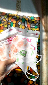 Thùng 100 200 chiếc khẩu trang 5D trẻ em mix màu Duy Khánhsize từ 1 tuổi đến 5 tuổi bé trai bé gái