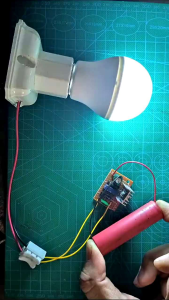 Kit PCB Joule Thief & Inverter DC 37V ke AC 220V Darurat