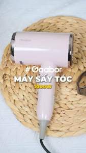 Gaabor Máy sấy tóc GHD-N1000D chính hãng thiết kế tinh tế màu hồng sang trọng lý tưởng cho việc chăm sóc tóc hàng ngày không đúng chất lượng đền tiền gấp 10