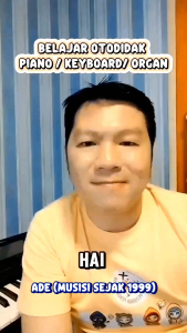 Kelas Otodidak Piano Organ Keyboard Basic Dalam Bentuk Flashdisk dan Google Drive