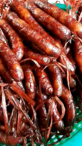 Lạp xưởng lợn đen gác bếp - gói 500gr -  100% thịt lợn đen tươi mỡ vừa gia vị đặc trưng Hà Giang