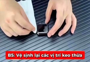 Cường lực keo UV cho Apple Watch Series 1>11 Ultra 1/2/3 SE 1/2/3 - Kính fullsize 38-49mm