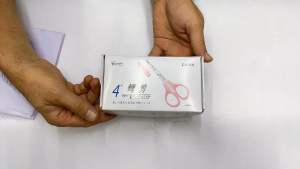 Kéo cắt chỉ thêu mũi cong kéo cong mini cao cấp của Nhật