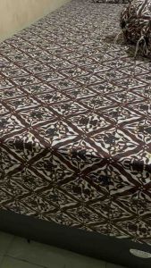 Sprei Motif Batik Jumputan Viral Tinggi 30 cm