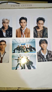 SB19 VISA PHOTOCARD SET 7pcs High Quality Print 300gsm Glossy Photopaper PPOP KINGS