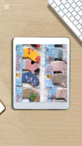 Kaos Kaki Bayi Newborn 0-6 Bulan Lucu Cewek Cowok SNI Motif Random