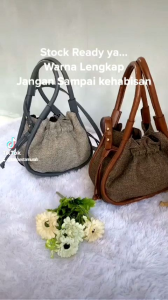 Osaka Dumpling Bag Tas Kanvas Wanita Mewah Elegant