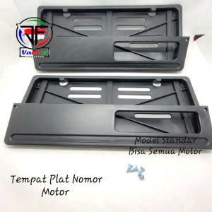 Tempat Plat Nomor Motor & Cover Tempat Dudukan: Beli 1 Biji & 1 Set