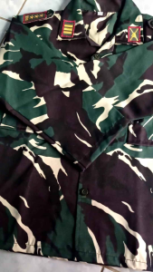 BAJU SERAGAM ANAK TNI AD / SERAGAM CILIK 1 SET / SERAGAM CUSTOM ANAK / BAJU TNI ANAK TK