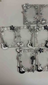Kpop Ins style photocard acrylic shell card brick DIY transparent photocard protection photocard holder photo frame acrylic photocard holder 卡砖 滴胶卡砖 UV胶卡砖 小卡卡砖 贝壳卡砖 小卡保护套 保护壳 DIY卡砖