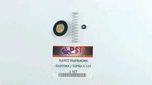 Karet Diafragma KARISMA / SUPRA X 125 - Membran Vakum / Vaccum Karburator + O Ring SUPRA FIT NEW