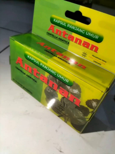 antanan kapsul 1 box isi 12 bungkus