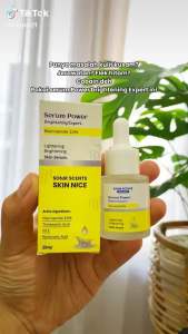 SKIN NICE Serum power Brigtening Expert niacinamide 10% Perawatan Pencerah Wajah Hyaluronic Acid Mencerahkan