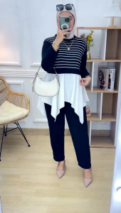 SETELAN CELANA WANITA KAOS KNIT TERBARU / SETELAN CELANA KEKINIAN TERLARIS TERMURAH BISA COD