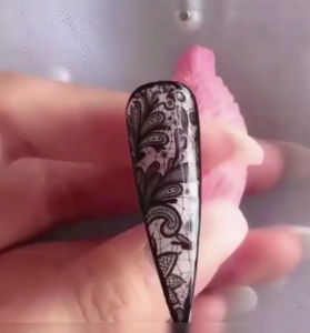 ฟอยลอกลาย ใช้ตกแต่งเล็บ ลายกาแลกซี่ ลายหินอ่อน Starry Galaxy nail foil