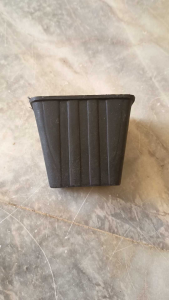 plastic footing furniture leg sofa leg elegant look 2.5 inches high sold per piece