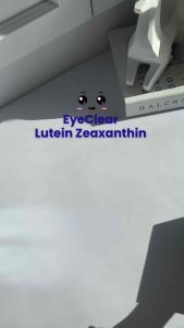 Chong Kun Dang Eye Clear Lutein Zeaxanthin 1 กล่อง 30 เม็ด บำรุงสุขภาพดวงตา