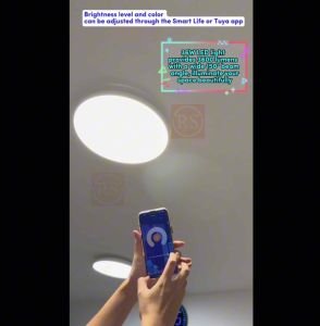 Dimming Led Ceiling Light With Remote Control RGB Modern Ceiling Lamp Living Room Lights Bedroom lamps Home Lighting❤️ SG Seller❤️