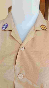 Baju Pramuka Guru & Pembina Perempuan Saku Bawah Seragam Sekolah
