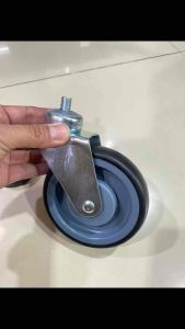 ล้อรถเข็นซุปเปอร์มาร์เก็ต ล้อรถเข็นช้อปปิ้ง(Shopping) ขนาด 5 นิ้ว(125 mm.) รุ่น Heavy Duty