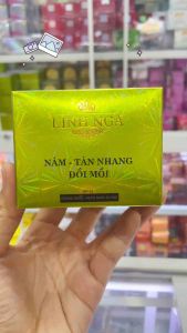 Kem LINH NGA 16g Nám Tàn Nhang Đồi Mồi NHUỴ HOA NGHỆ TÂY