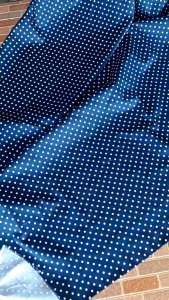 Kain Cotton Twil Motif Polkadot Bahan Cotton Polkadot Harga Setengah Meter