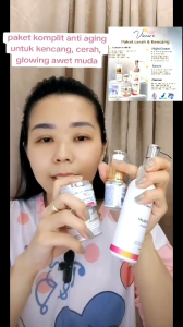 VINCARE SERUM DNA SALMON SERUM PIJAT WAJAH MENGENCANGKAN WAJAH MEMUDARKAN KERUTAN HALUS