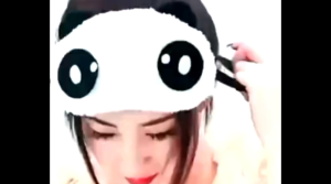 Penutup Mata Tidur Karakter  Panda/ Eye Cover Panda