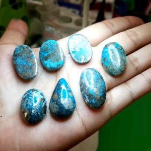 permata pirus persia badar perak NATURAL